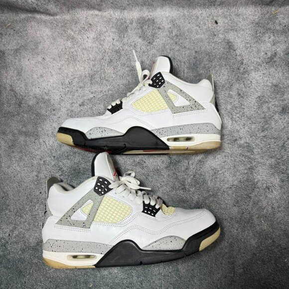 Size 8.5 | Jordan 4 White Cement No Box | Pre-Owned main image 5